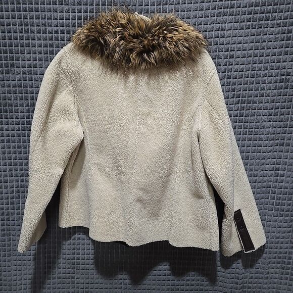 Faux Fur Fleece Sherpa Jacket 1X Ideology Pennylane Coat Cozy Glam Boho Chic NWT - Picture 4 of 16